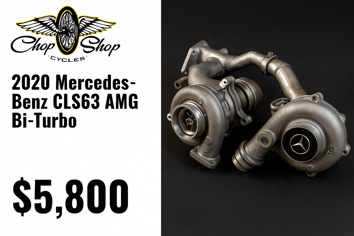 Mercedes CLS63 AMG Bi-Turbo System