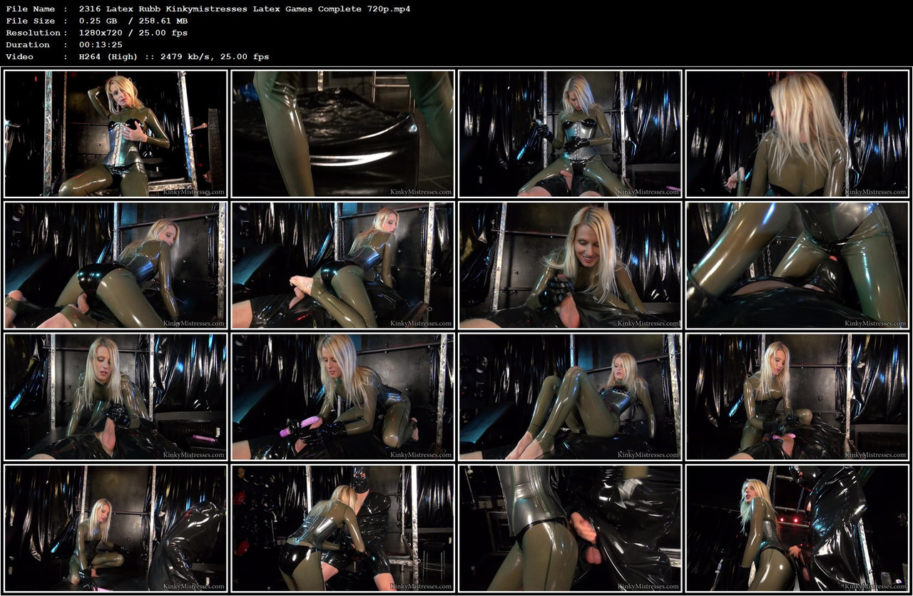 2316 Latex Rubb Kinkymistresses Latex Games Complete 720p mp4