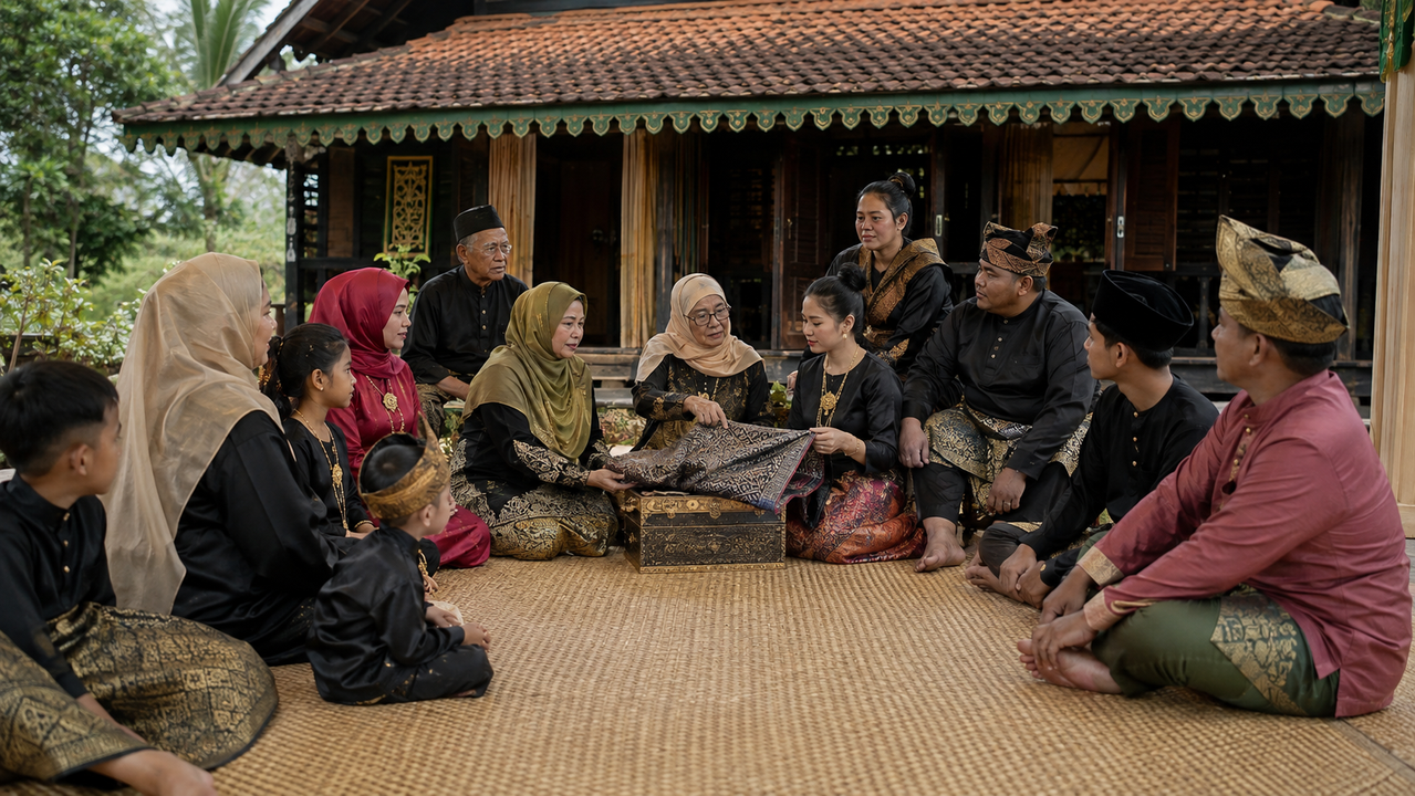 Keluarga Rembau bermusyawarah dan berkongsi warisan mengikut Adat Perpatih