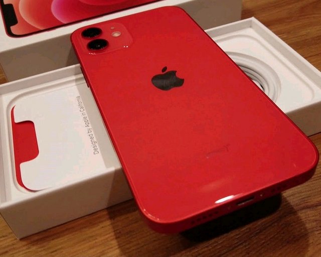 iPhone 12 Mini Apple 64GB (PRODUCT)RED 5,4” – Câm. Dupla 12MP iOS