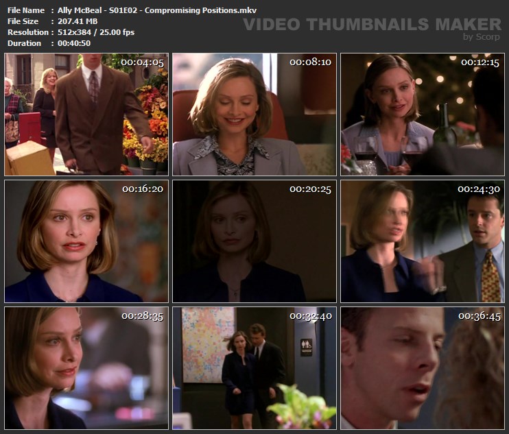 Ally McBeal - S01E02 - Compromising Positions.mkv