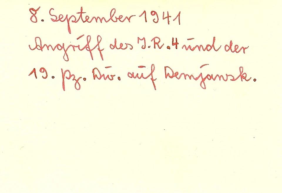 RARE 19 Panzer Division Pzkw 38(t) Panzer Tank w Troops DEMJANSK Russia (2)