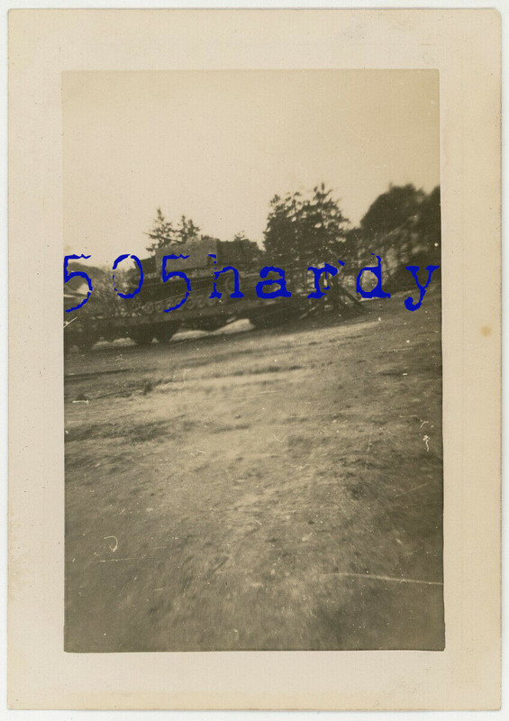 GI Photo - US Captured German Flakpanzer IV Möbelwagen On Rail Car