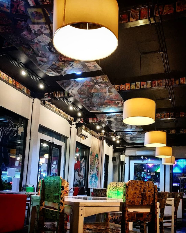 Nuansa serba komik di Comic Cafe