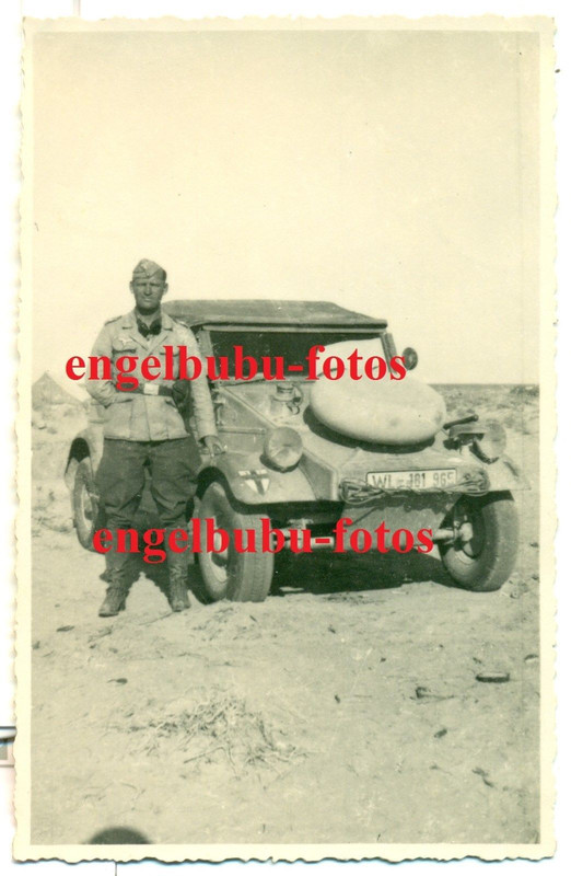 FOTO - AFRIKA - FAHRZEUG - KÜBELWAGEN - Stab