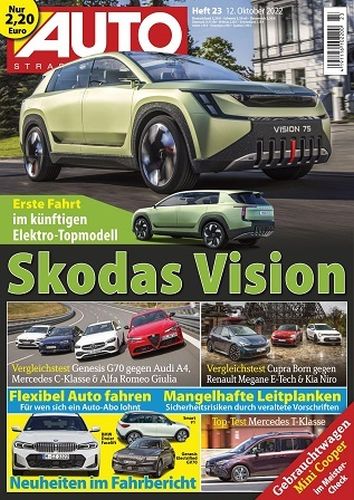 Cover: Auto Strassenverkehr Magazin No 23 vom 12  Oktober 2022