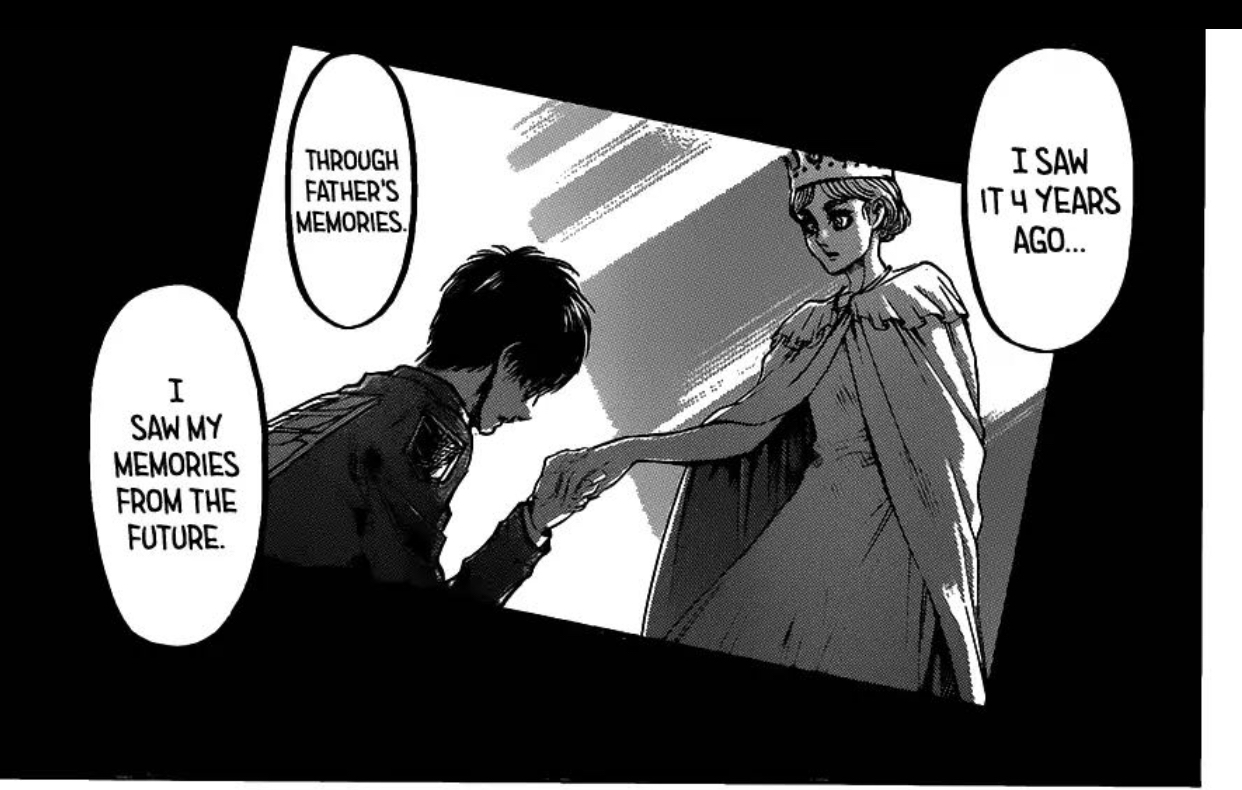 The foreshadowing for this moment is more clear in the manga, Notice where Grisha  is looking : r/ShingekiNoKyojin