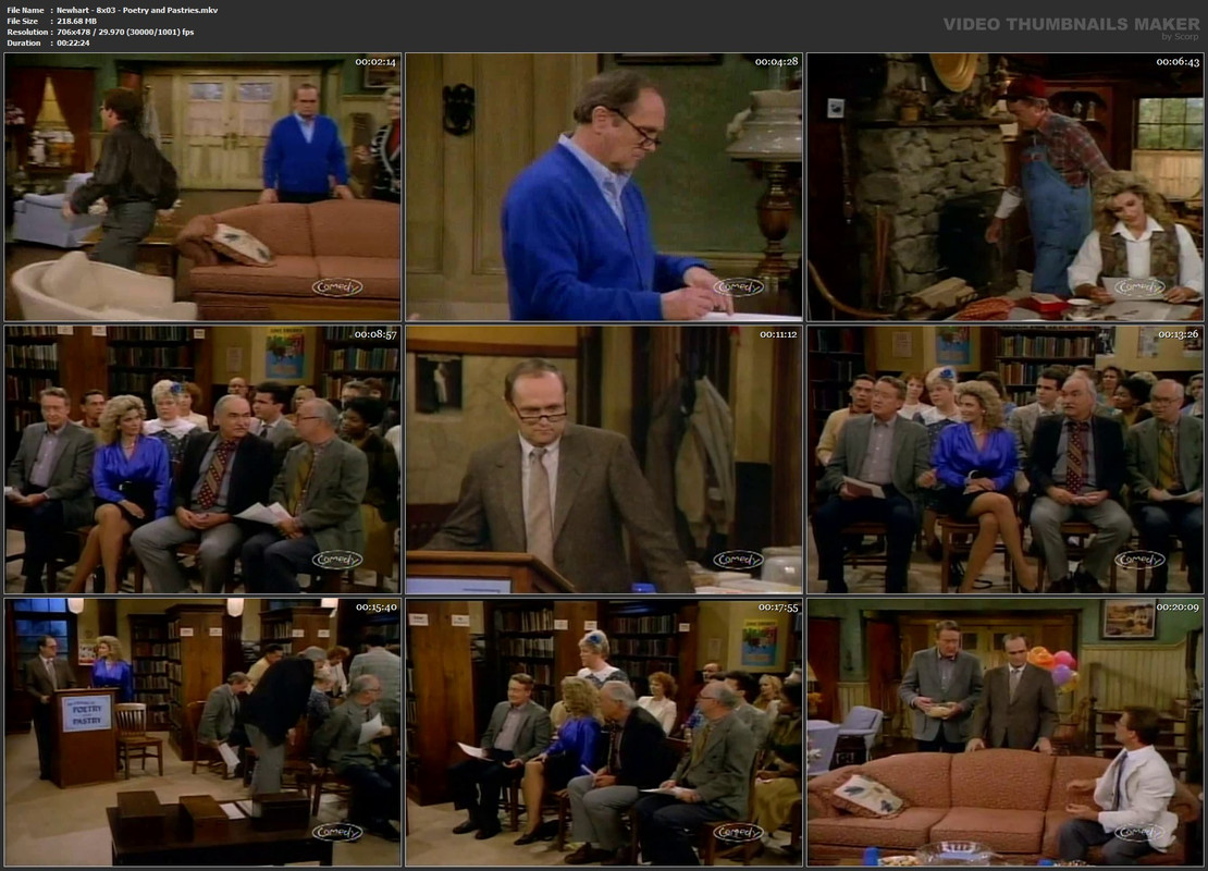 Newhart - 8x03 - Poetry and Pastries.mkv