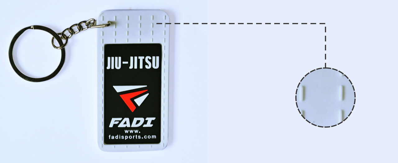 BJJ Belt Keychain Black Rank