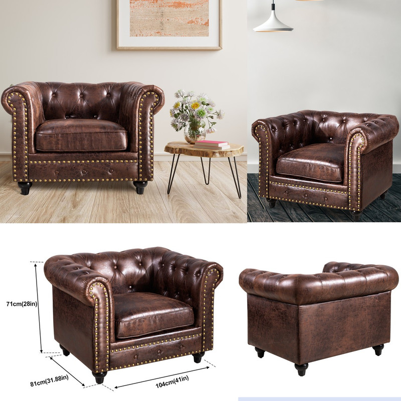 Canapé Simple Fauteuil Moderne Housse De Chaise Chaises De Club Chaise Longue Chaise Cocktail Salon Chaise Relax Fauteuil (104 81 71cm) - Marron Faux Cuir 12 Canapé Simple Fauteuil Moderne Housse De Chaise Chaises De Club Chaise Longue Chaise Cocktail Salon Chaise Relax Fauteuil (104 81 71cm) - Marron Faux Cuir -Homcomes Boutique AAHKMJXYDAFdJAOAIMEbOAchaYtjpIZUujpRpTo0CnZOZZNlZRPR12sXDag02za0cKeJhnletveGng0ahs aftEn