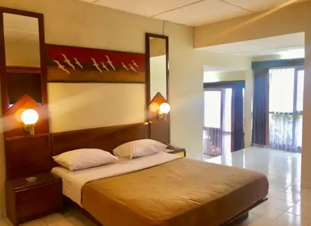 Kamar penginapan di Pondok Kahuripan Hotel