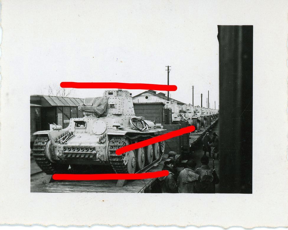 Praga 38 T Panzer Tank Russland Kämpfe Foto
