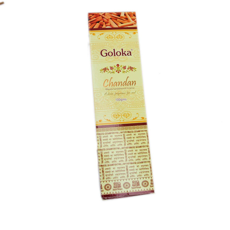Palos de incienso manipulados Goloka Agarbatti Masala Home Temple Puja paquete de 2 100 gm - Imagen 25 de 49