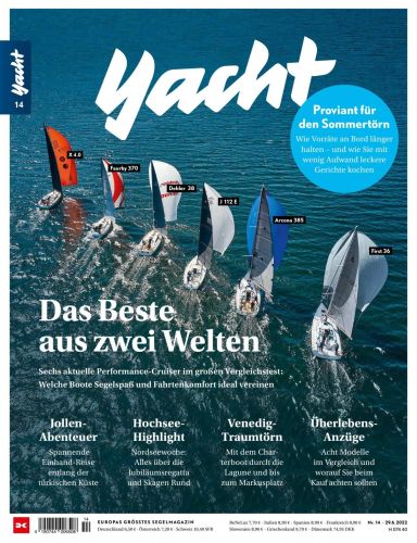 Cover: Yacht Das Segelmagazin No 14 vom 29  Juni 2022