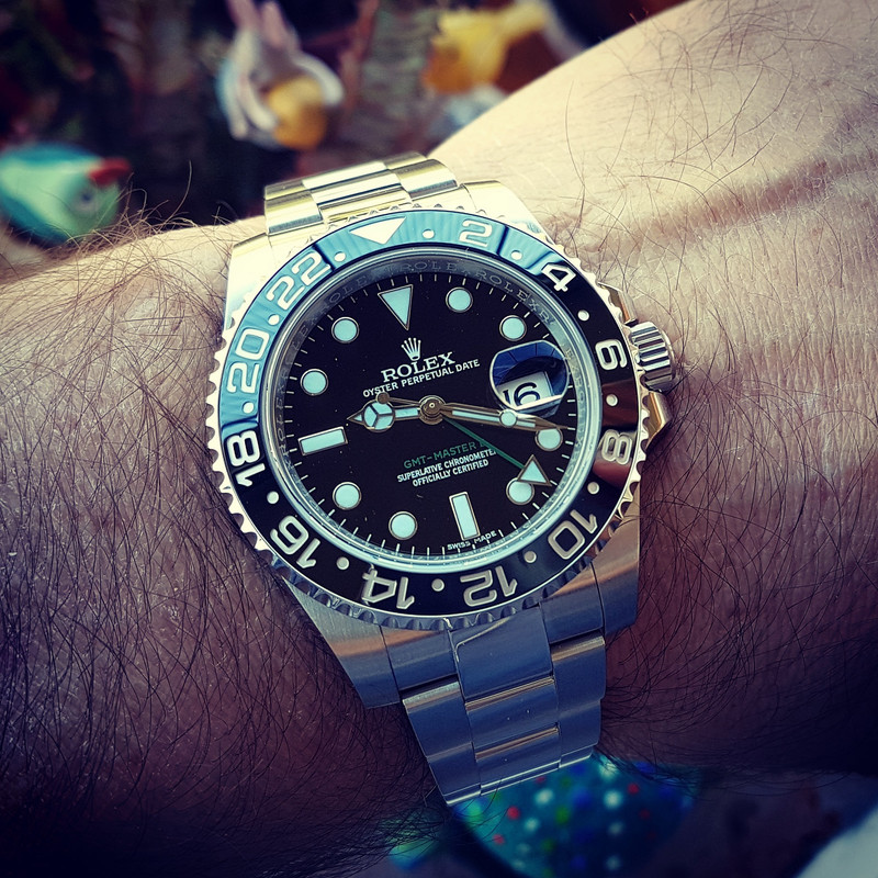 Rolex GMT Master II 40mm Ref 116710LN Cal. 3186  (1)