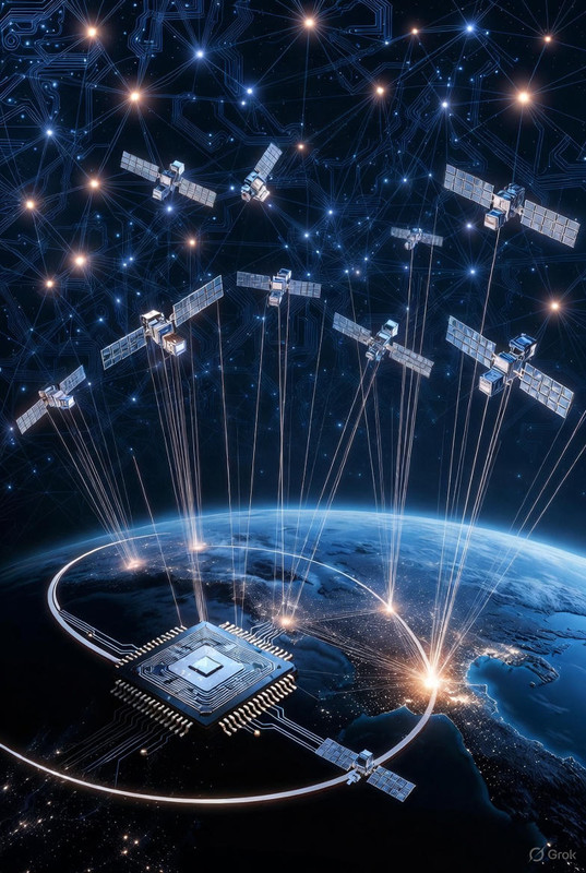 Beijing no Espaço: Computação a 800 km, Onde Nuvens Viram Estrelas