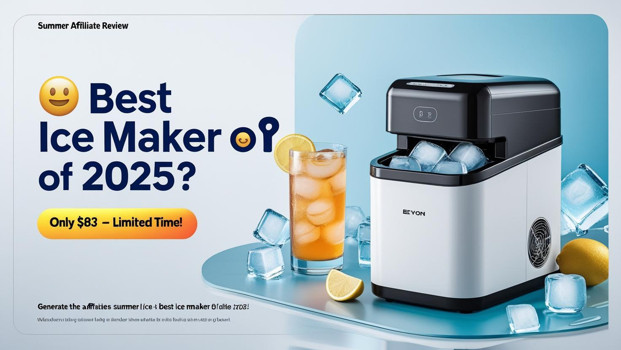 AGLUCKY Ice Maker – Summer Sale Thumbnail