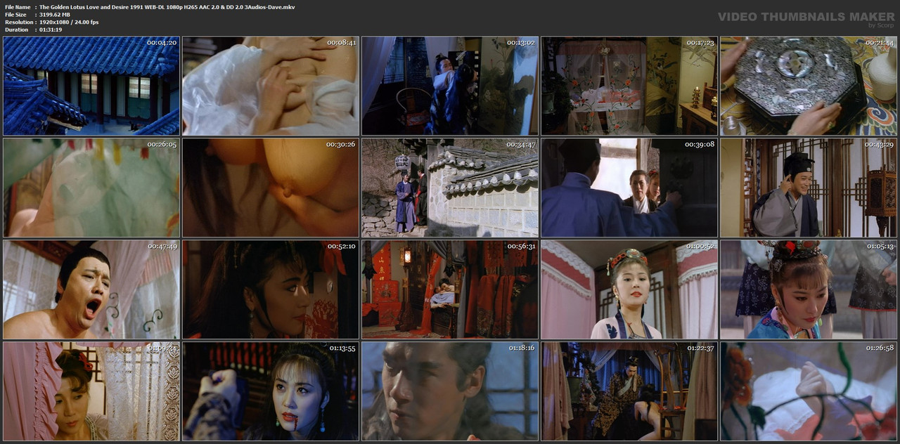 The Golden Lotus Love and Desire 1991 WEB-DL 1080p H265 AAC 2.0 & DD 2.0 3Audios-Dave.mkv