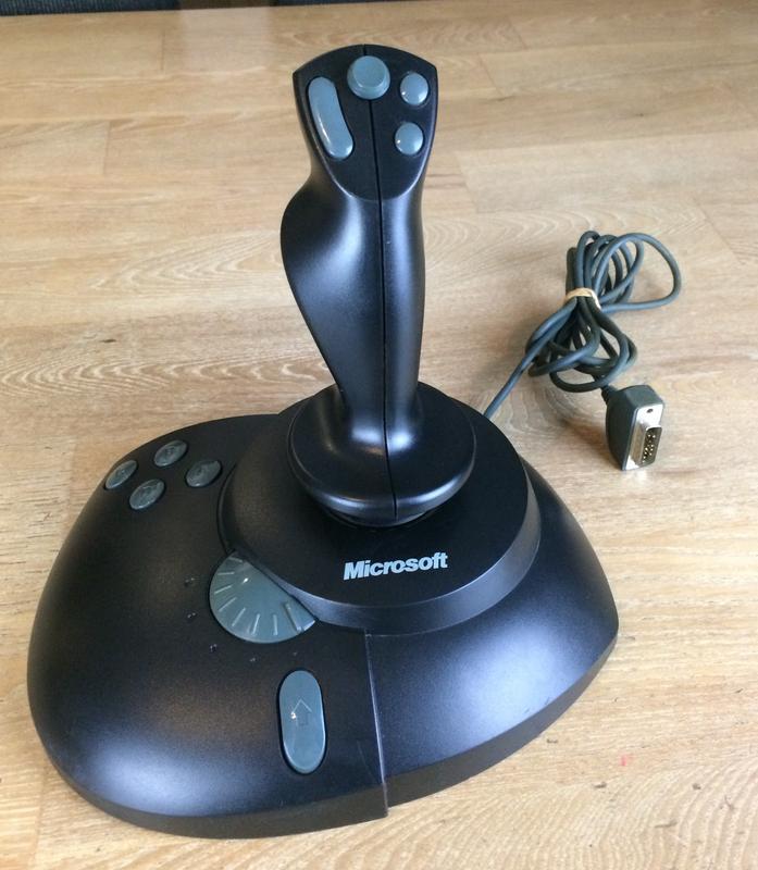 Microsoft Sidewinder 3D Pro Plus Flight Stick Joystick 9-Pin GamePort. Not  USB | eBay