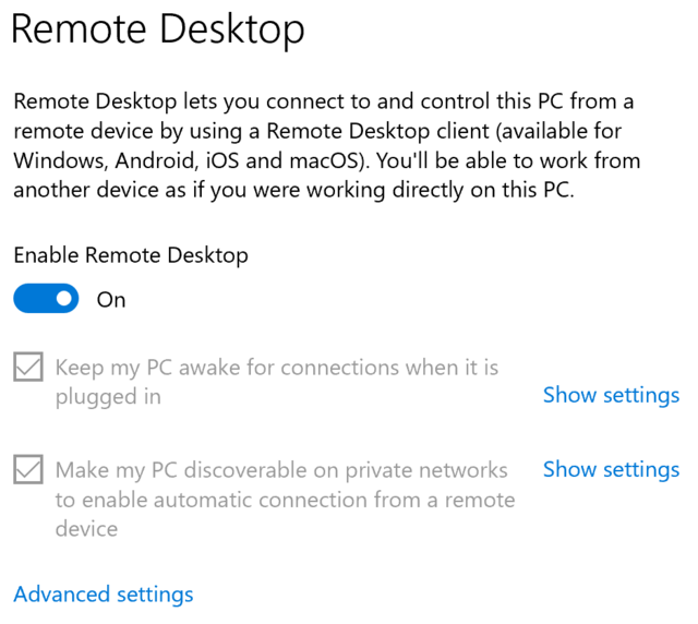 What's the best way to access my Win 10 PC remotely? - Page 2 - Windows ...