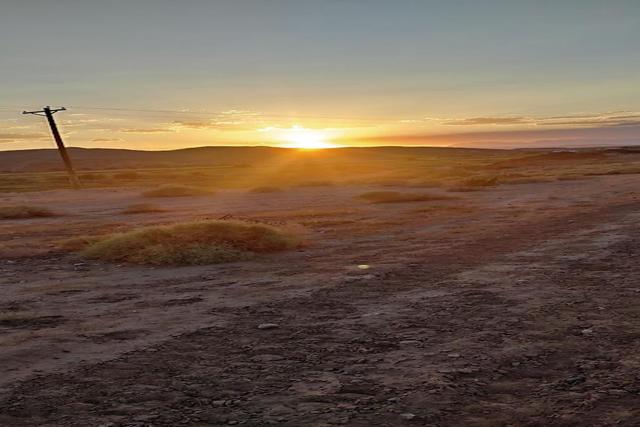 Morning horseback ride through Las Vegas desert
