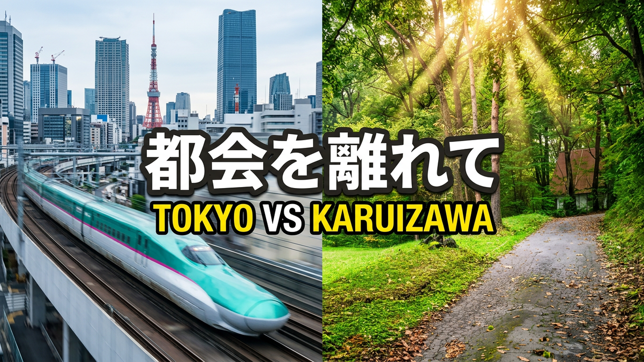 Why Karuizawa? A Mountain Resort Just One Hour from Tokyo
なぜ軽井沢なのか？東京から約1時間の山のリゾート