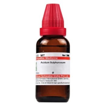 Willmar Schwabe India Acidum Sulphurosum 1X (Q) (30ml)