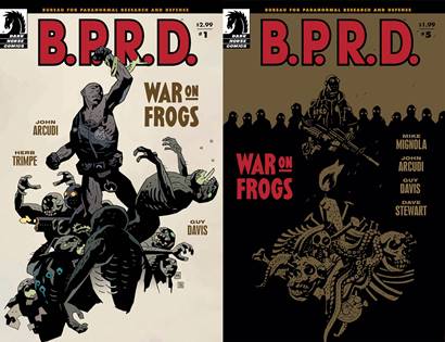 B.P.R.D. - War on Frogs #1-5 (2008) Complete