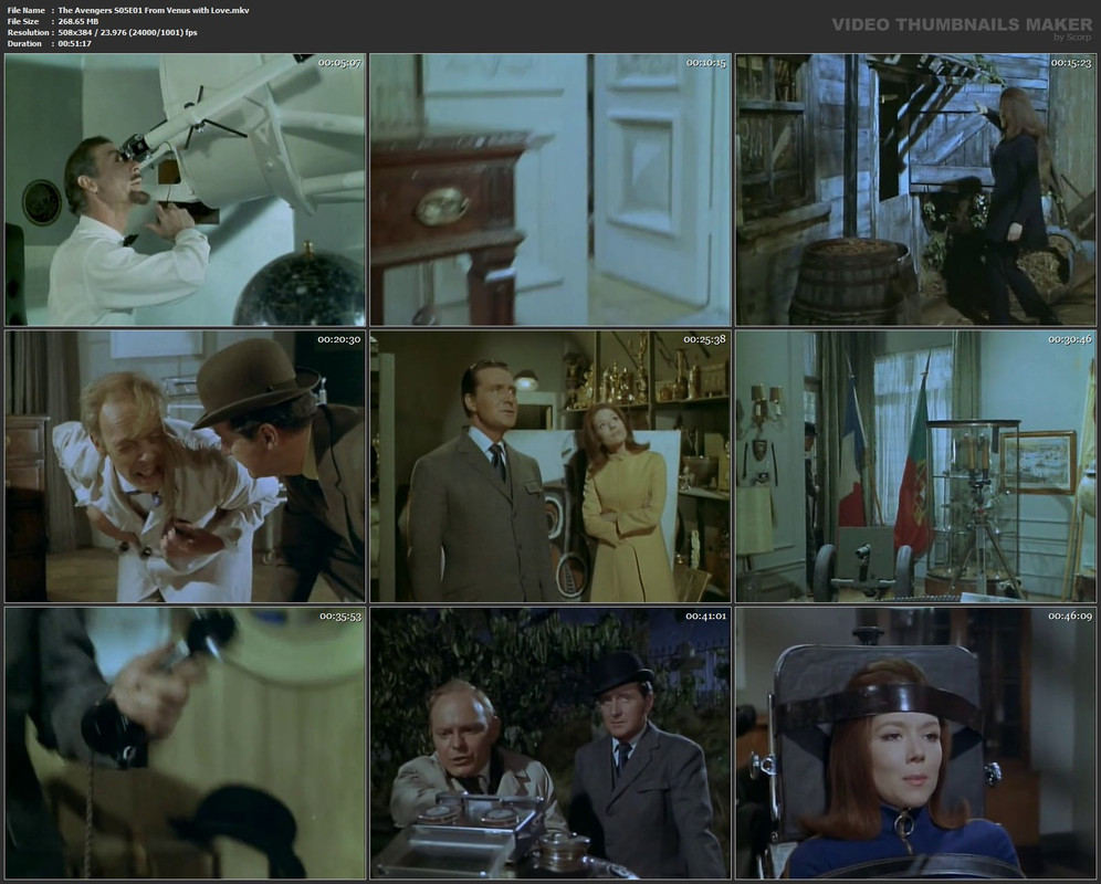 The Avengers S05E01 From Venus with Love.mkv