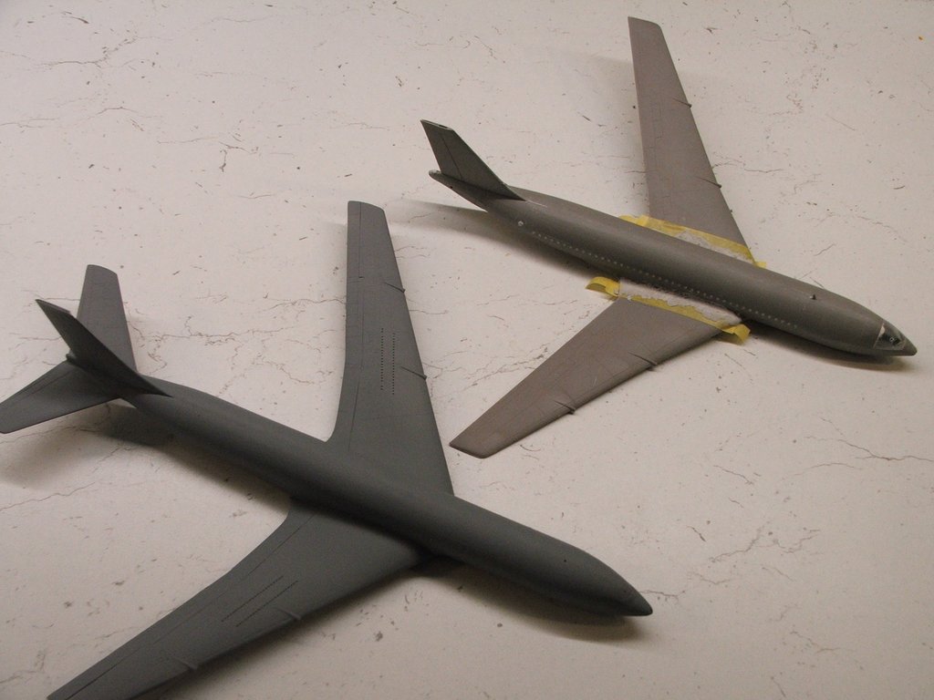 Boeing 707/Boeing 720 double build - Work in Progress - Aircraft ...