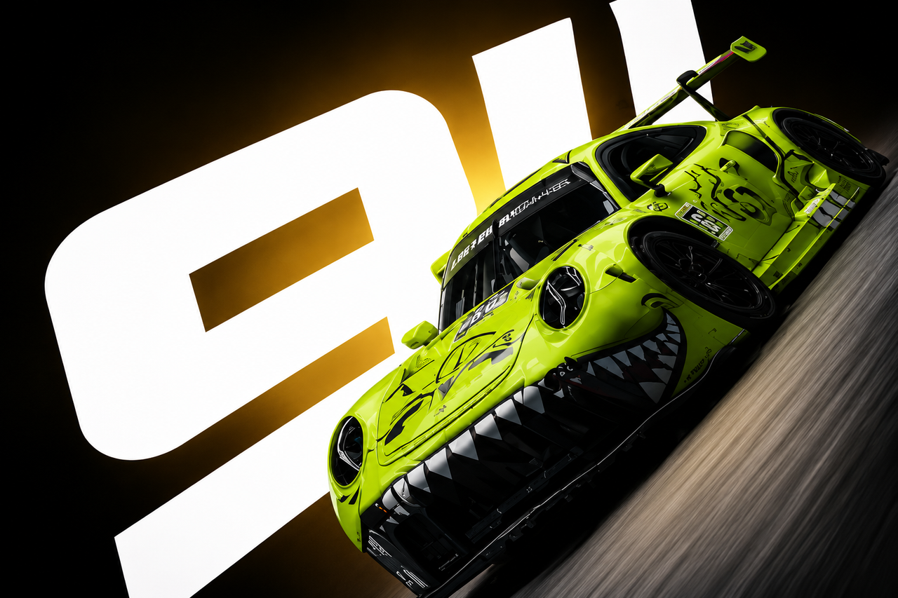 Porsche 911 GT3 RS Lime Edition Performance Mousepad