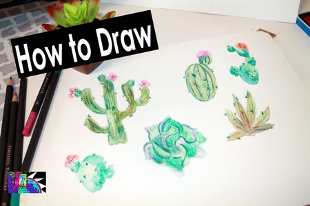Drawing for Kids: Learn How to Draw Desert Animals Step by Step
