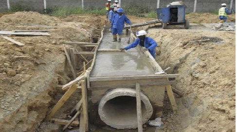 Construction of Ring Culvert and Drainage at Magodo Lagos State
