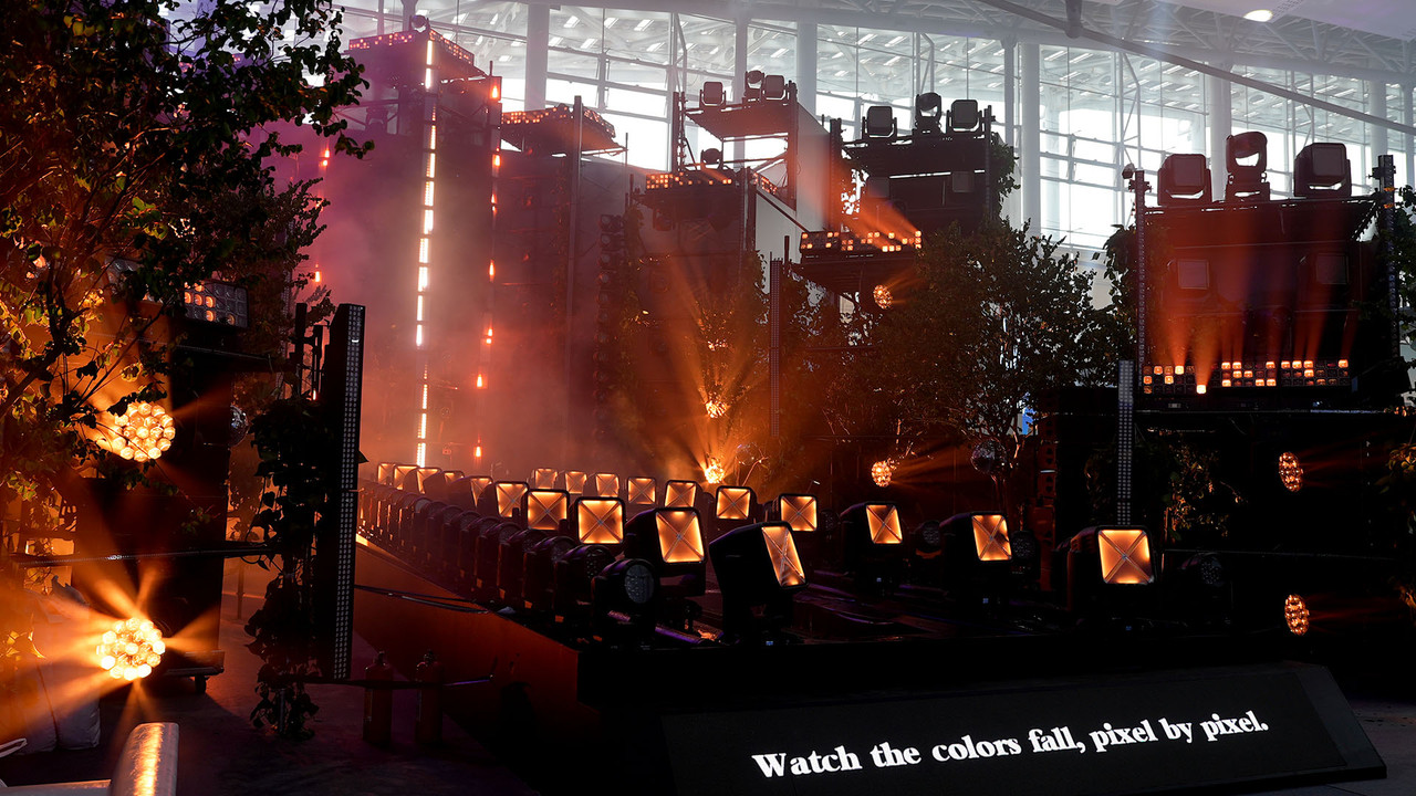 AML lighting Arena Staging Performance