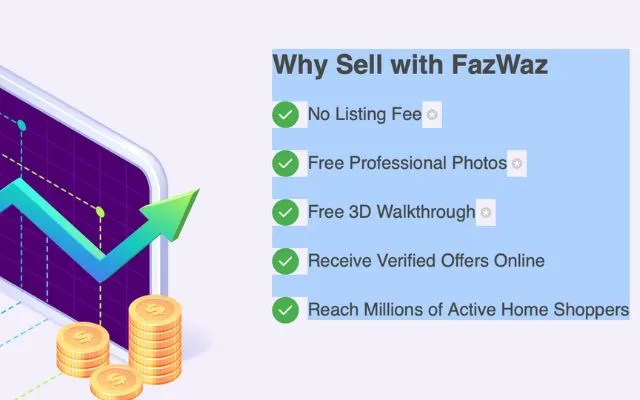 Good reason to sell property through Fazwaz