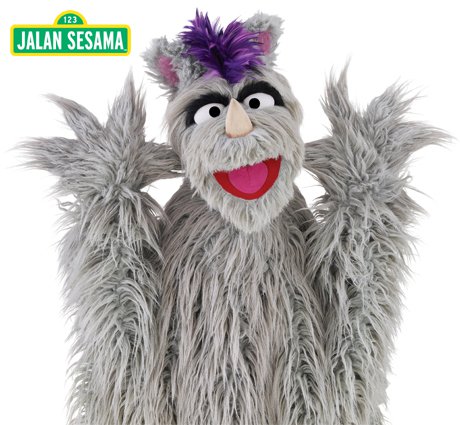 Karakter Jabrik di JALAN SESAMA
