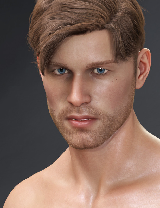 FREE DAZ Genesis 8 Male Blender/Mixamo full conversion T-Pose 1.0
