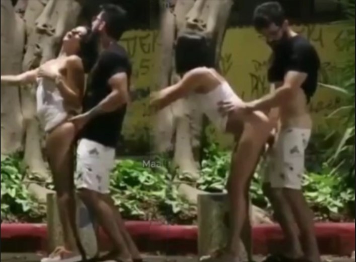 xxxwxx Desi Couple Caught Fucking on the Streets Video Got Viral