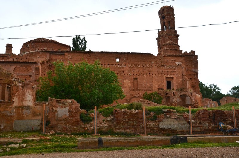 BELCHITE VIEJO-24-4-2014-ZARAGOZA - Pueblos y lugares abandonados/deshabitados-2011 AL 2024 (34)
