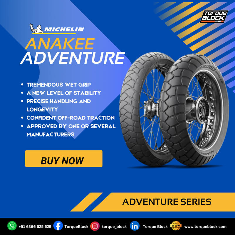 ライオン MICHELIN(ミシュラン) バイク タイヤ ANAKEE ADVENTURE 120