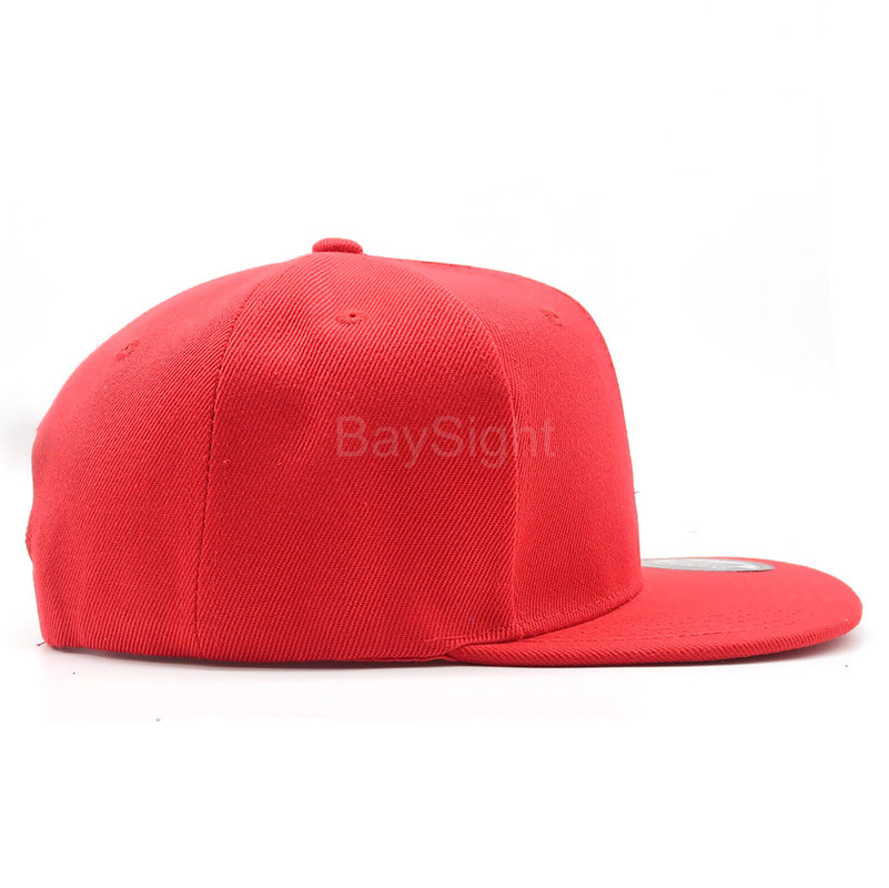Solid Snapback Hats for Wholesale Flat Brim Baseball Caps Lot Trucker Men Hat