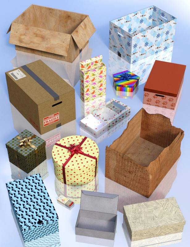     Boxes