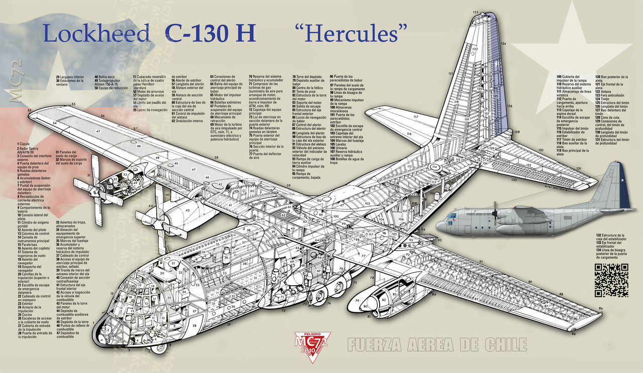 Lockheed C-130H cop