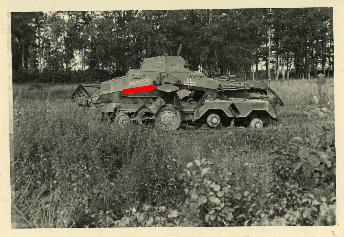 Russland Panzerspähwagen Panzer Tank 8 Rad Foto