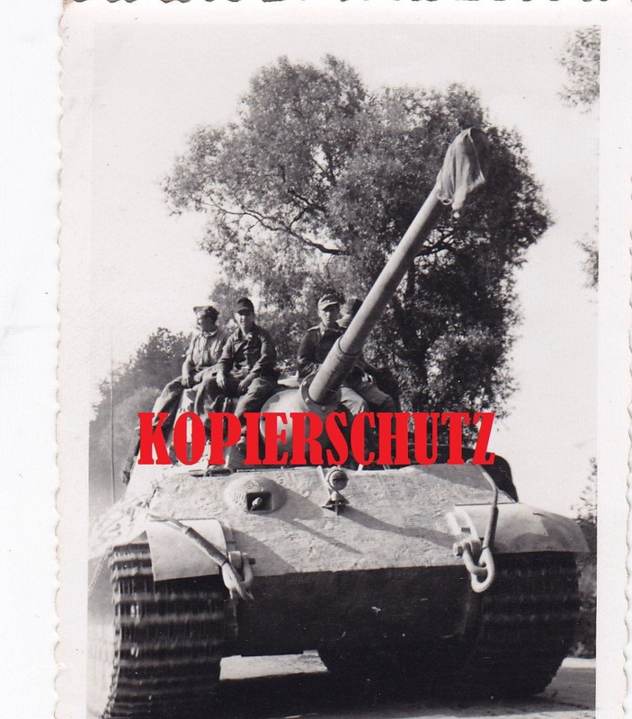 schwere Panzerabteilung Tiger II Königstiger Sd.