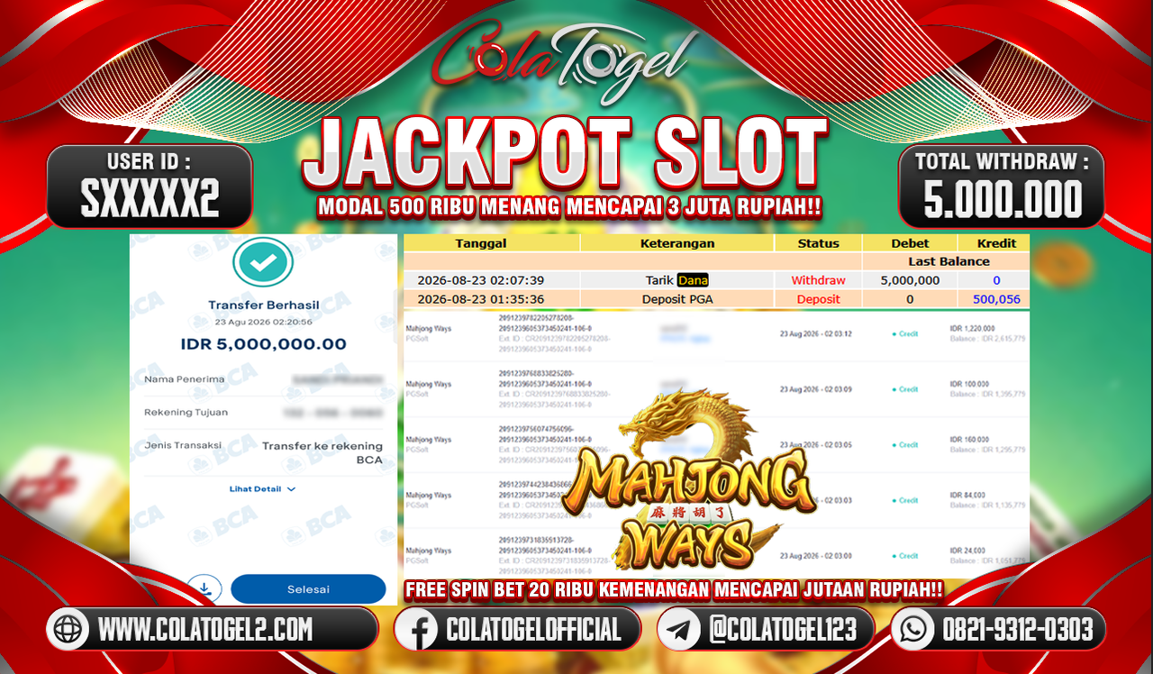 JACKPOT SLOT GACOR!!