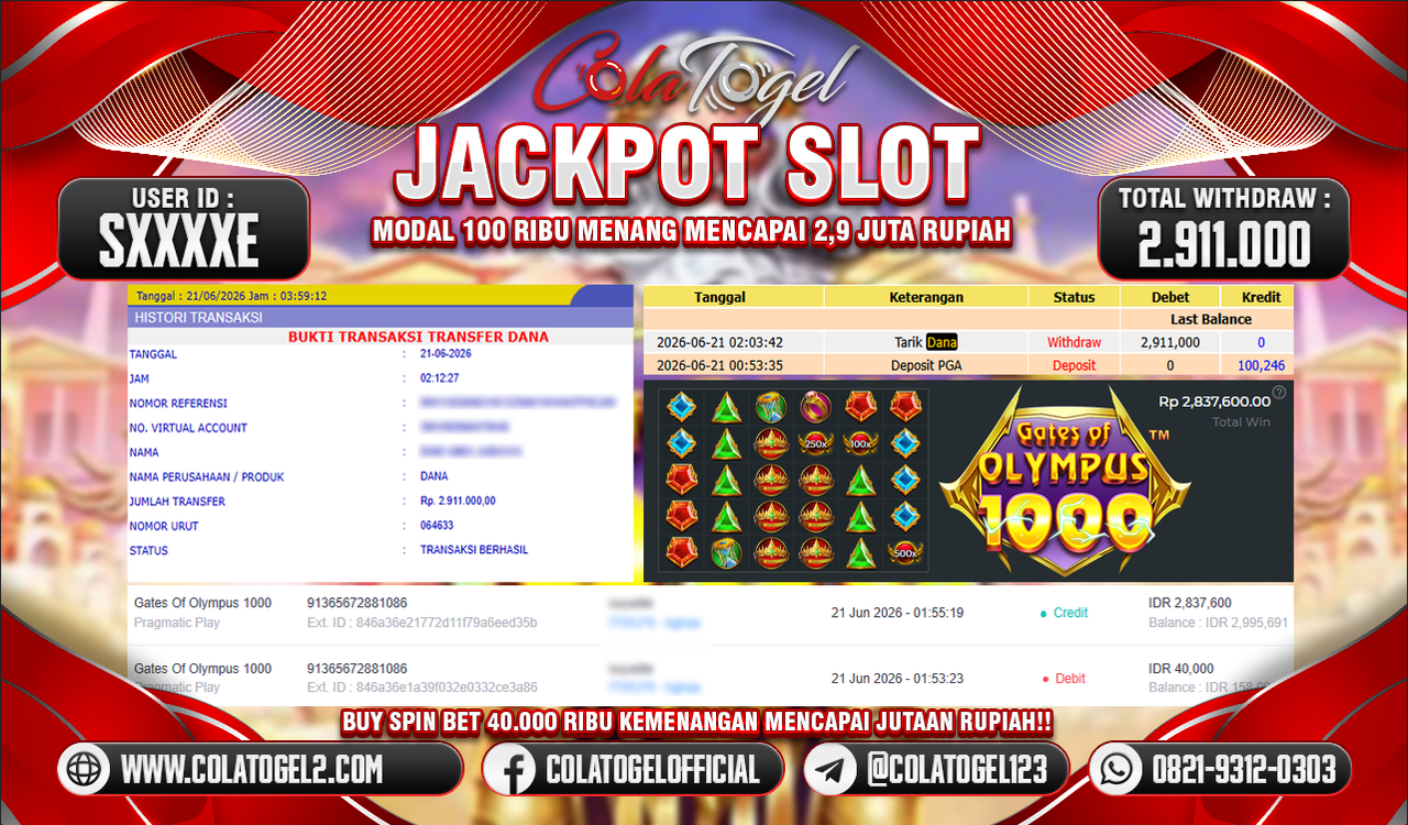 JACKPOT SLOT GACOR!!
