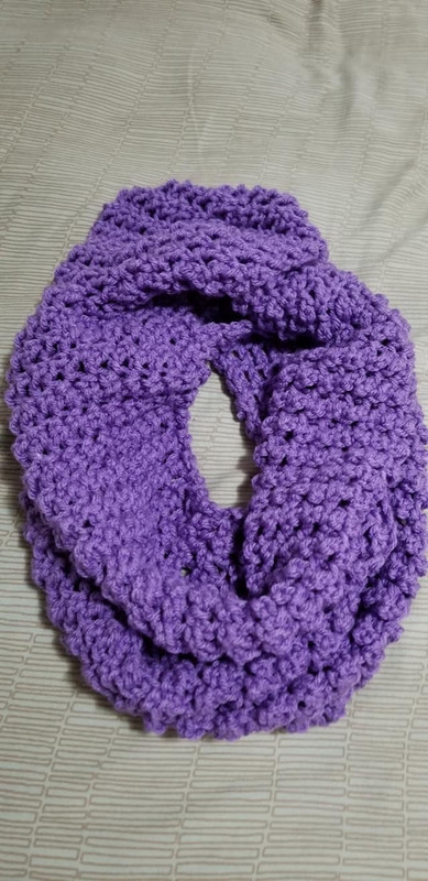 góc đan/móc của Nhóm Chợ  Infinity-scarf