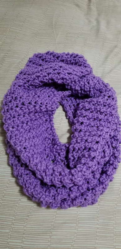 góc đan/móc của Nhóm Chợ Infinity-scarf