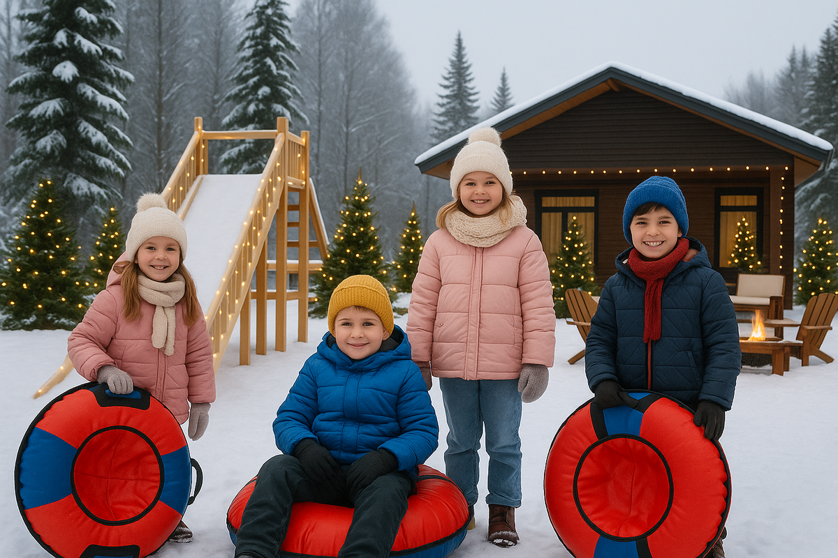 Квест, чаепитие и зимние развлечения